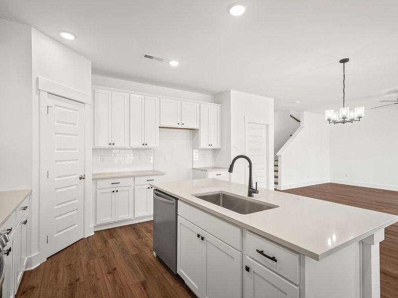 Furnished interior view inside a new home in Woods Crossing, Gallatin (Image 12).