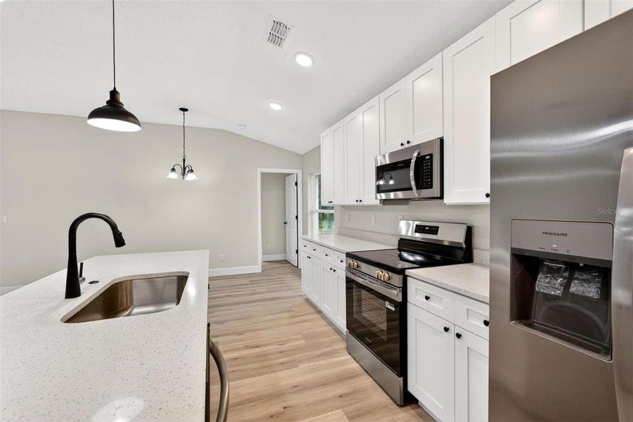 Furnished interior view inside a new home in , Eustis (Image 6).