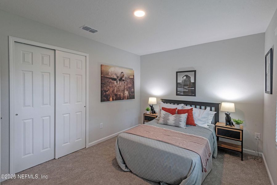 Furnished interior view inside a new home in , Jacksonville (Image 15).