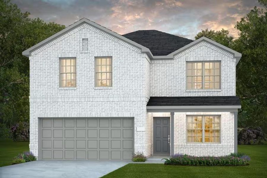 Centex Homes, Enloe elevation LS201, rendering Centex Homes, Enloe elevation LS201, rendering