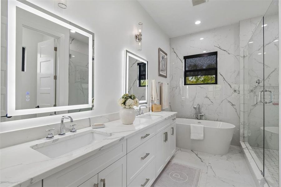 Furnished interior view inside a new home in , Tampa (Image 33). Furnished interior view inside a new home in , Tampa (Image 33).