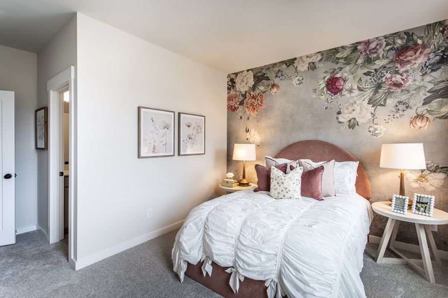 Representative furnished interior of a home built from the Tucker Ii by Beazer Homes in Wisteria at GreenHouse, Marietta (Image 15).