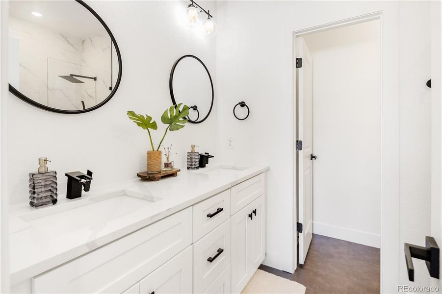 Furnished interior view inside a new home in , Arvada (Image 35).