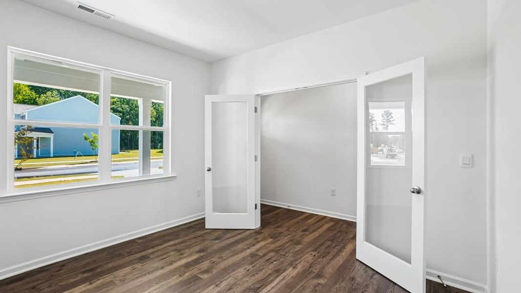 Spacious, unfurnished interior of a new home in Anderson Farm, Wendell (Image 26). Spacious, unfurnished interior of a new home in Anderson Farm, Wendell (Image 26).