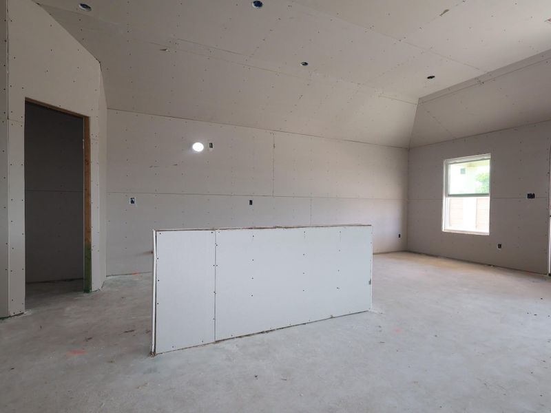 In-progress construction of a new home in Willow Springs, Buda, TX (Image 9). In-progress construction of a new home in Willow Springs, Buda, TX (Image 9).