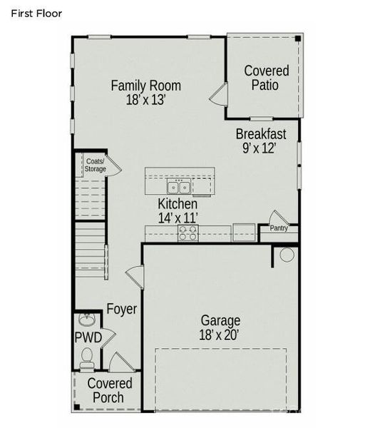2D floor plan layout of this home in Catawba Trace, Catawba, NC (Image 2). 2D floor plan layout of this home in Catawba Trace, Catawba, NC (Image 2).
