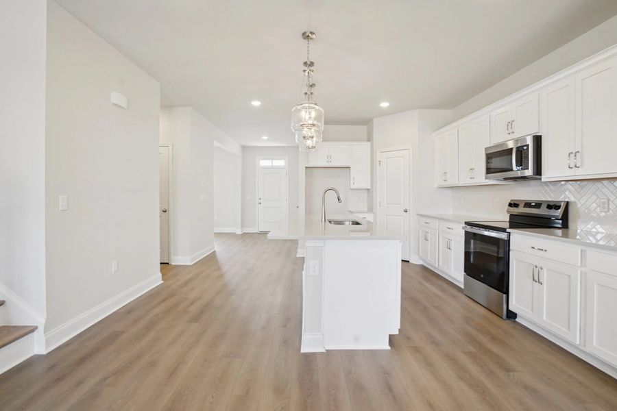 Furnished interior view inside a new home in Ascent at Arbor Ridge, La Vergne (Image 9).