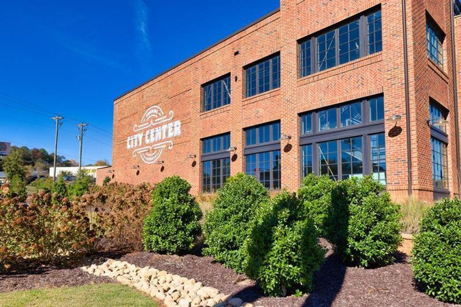 Front exterior of a new home in Hillshire, Cumming, GA, highlighting curb appeal (Image 28). Front exterior of a new home in Hillshire, Cumming, GA, highlighting curb appeal (Image 28).