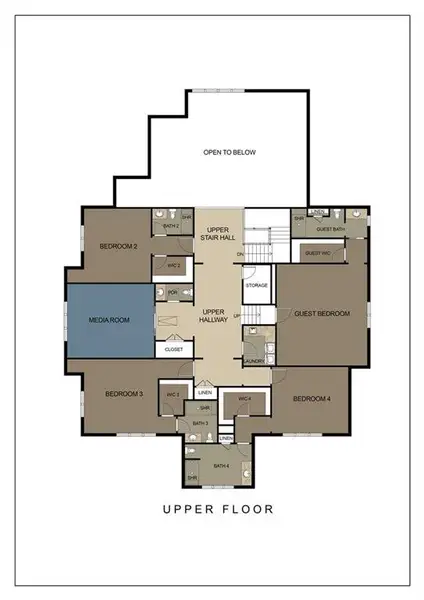 2D floor plan layout of this home in , Milton, GA (Image 3). 2D floor plan layout of this home in , Milton, GA (Image 3).