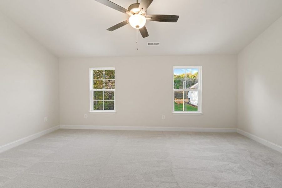 Spacious, unfurnished interior of a new home in Miller's Reserve, Winston-Salem (Image 36). Spacious, unfurnished interior of a new home in Miller's Reserve, Winston-Salem (Image 36).