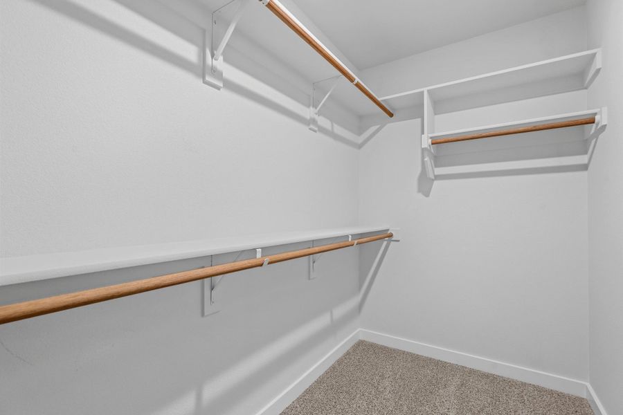 Representative unfurnished interior of a home built from the Iverson I by Cheldan Homes in Pitcock Addition, Graham (Image 56).