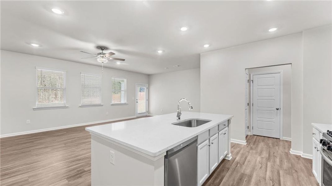 Furnished interior view inside a new home in Villages at Cedar Hill, Dallas (Image 36).