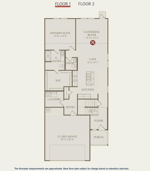 1st Floor plan
