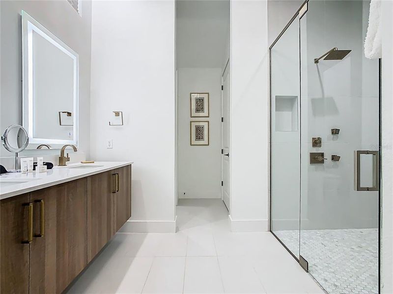 Furnished interior view inside a new home in , Reunion (Image 40). Furnished interior view inside a new home in , Reunion (Image 40).