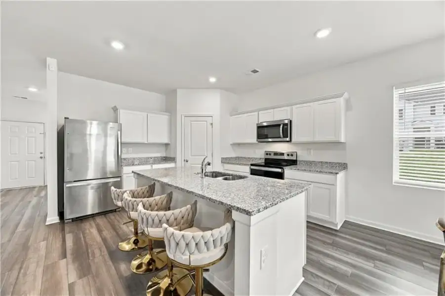 Furnished interior view inside a new home in , Covington (Image 7).