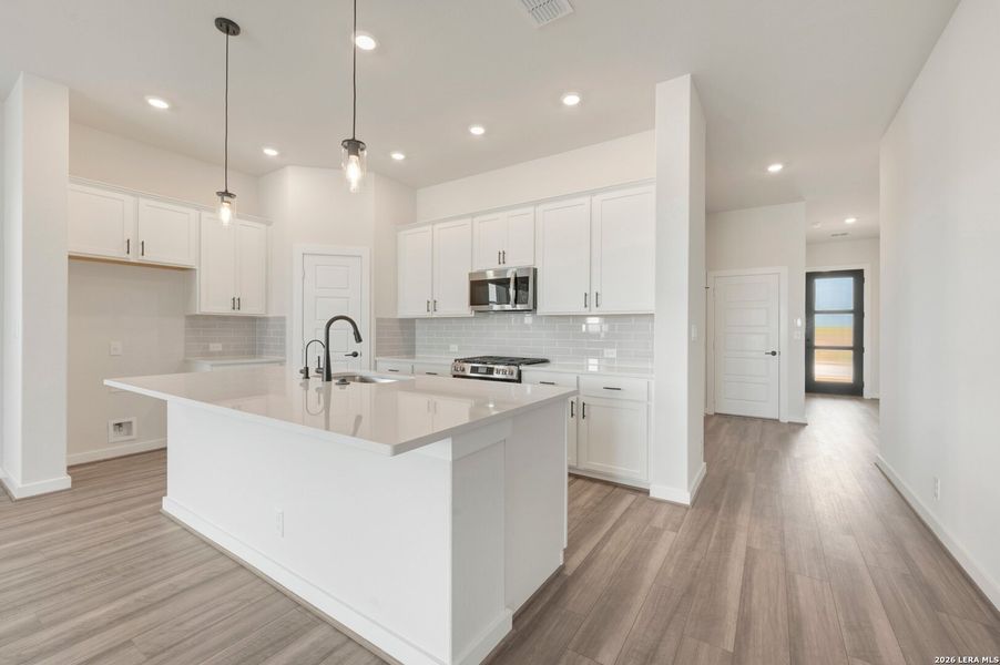 Furnished interior view inside a new home in Mayfair - Select Classic Series, New Braunfels (Image 4).