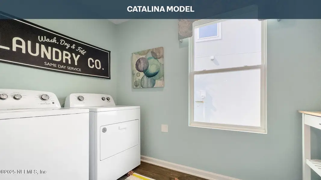 Furnished interior view inside a new home in Copes Landing, Jacksonville (Image 6). Furnished interior view inside a new home in Copes Landing, Jacksonville (Image 6).