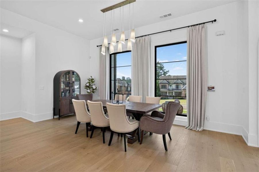 Furnished interior view inside a new home in , Hoschton (Image 52).