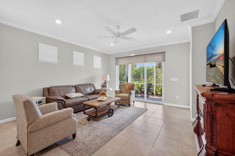 Furnished interior view inside a new home in , Port St. Lucie (Image 12).