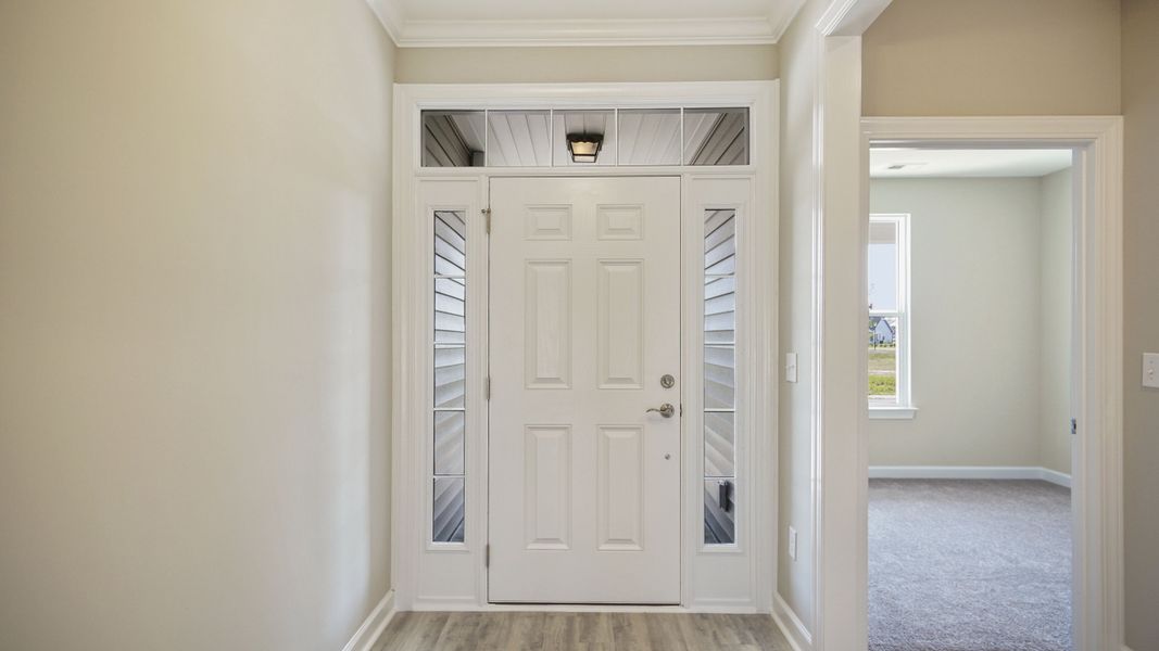 Representative unfurnished interior of a home built from the The Oceanside by Chesapeake Homes in Bridgewater - Shorehaven Village, Little River (Image 9).