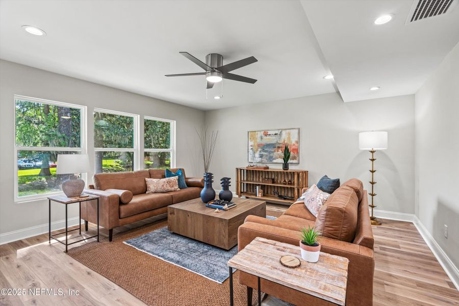 Furnished interior view inside a new home in , Jacksonville (Image 10).