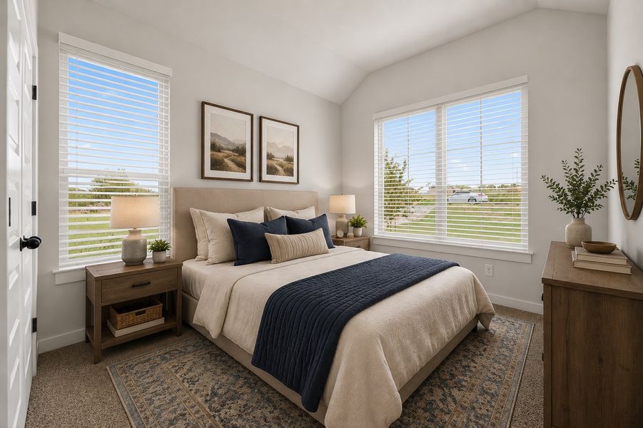 Furnished interior view inside a new home in Terra Vista Estates, Springtown (Image 14). Furnished interior view inside a new home in Terra Vista Estates, Springtown (Image 14).
