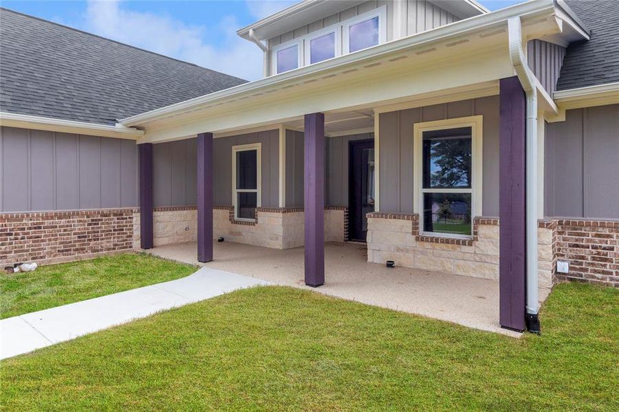Exterior details and patio area of a home in , Brownsboro (Image 25). Exterior details and patio area of a home in , Brownsboro (Image 25).
