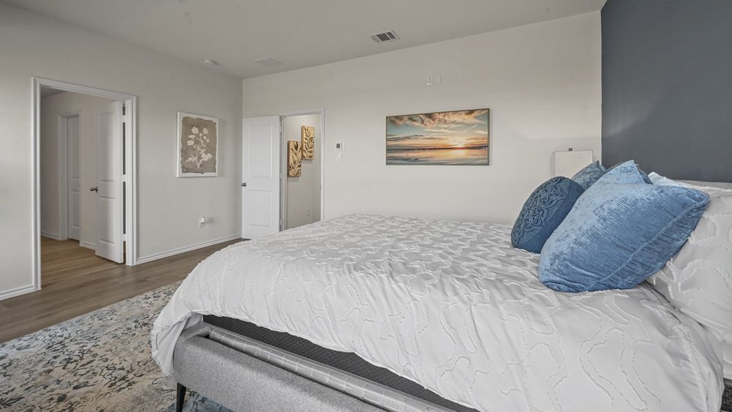 Furnished interior view inside a new home in Wildwood, Royse City (Image 28).