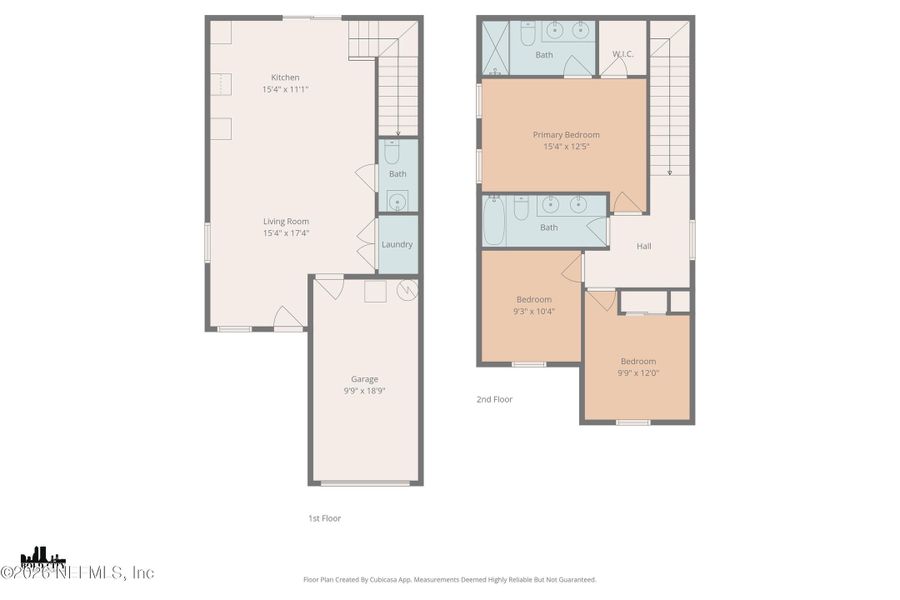 2D floor plan layout of this home in , Jacksonville, FL (Image 5).