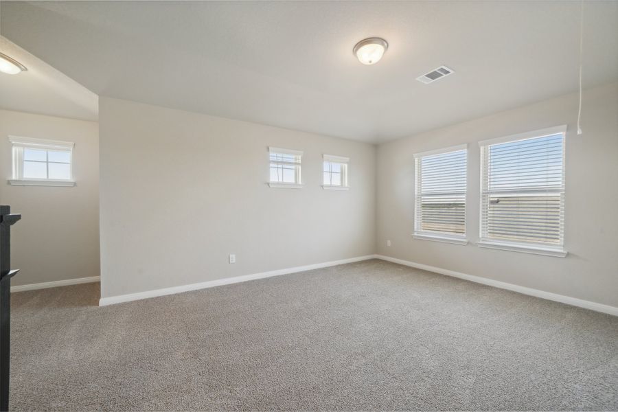 Second floor landing in the Matador floorplan in the Meritage Homes community.