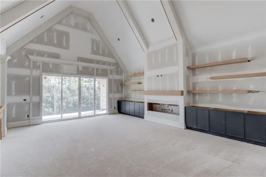 In-progress construction of a new home in , Buford, GA (Image 14).