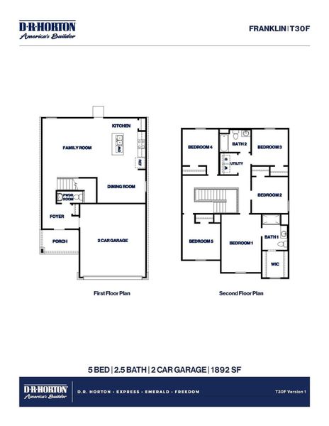 2D floor plan layout of this home in Porters Mill, New Caney, TX (Image 2). 2D floor plan layout of this home in Porters Mill, New Caney, TX (Image 2).