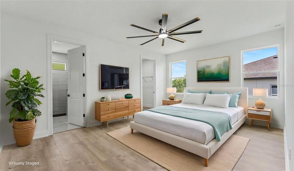 Furnished interior view inside a new home in , Davenport (Image 7).