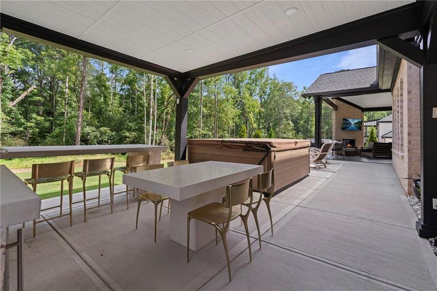 Furnished interior view inside a new home in , Lawrenceville (Image 44).