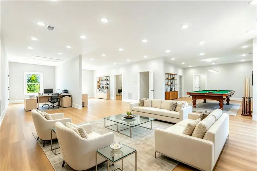 Furnished interior view inside a new home in , Brookhaven (Image 17).