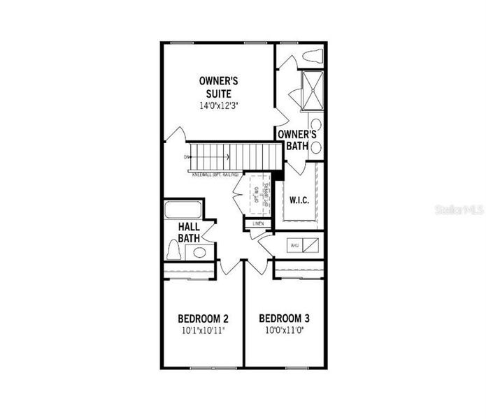 Aurora Floorplan - Second Floor