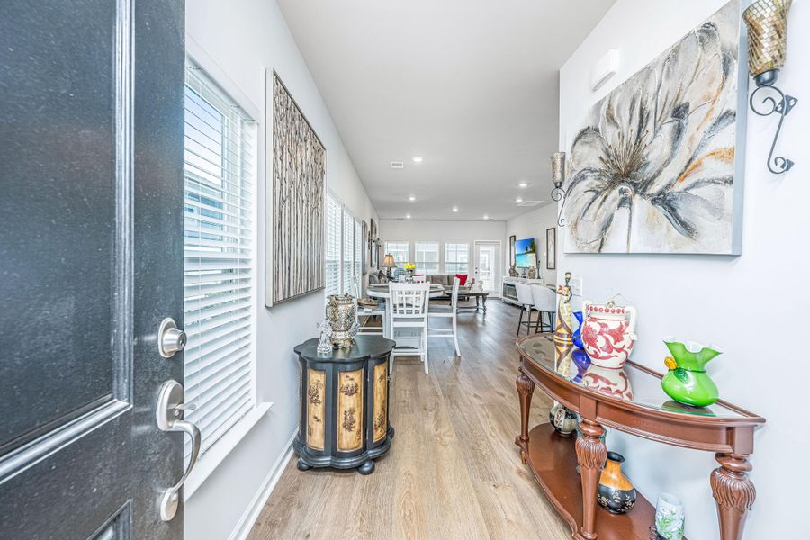 Furnished interior view inside a new home in , Summerville (Image 9).