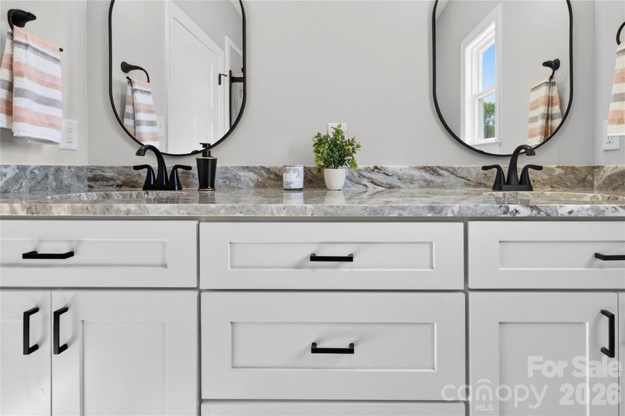 double vanity in ensuite Bath double vanity in ensuite Bath