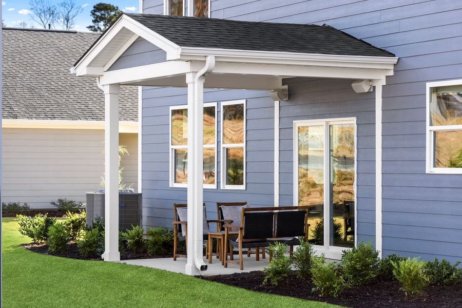 Covered patio Covered patio