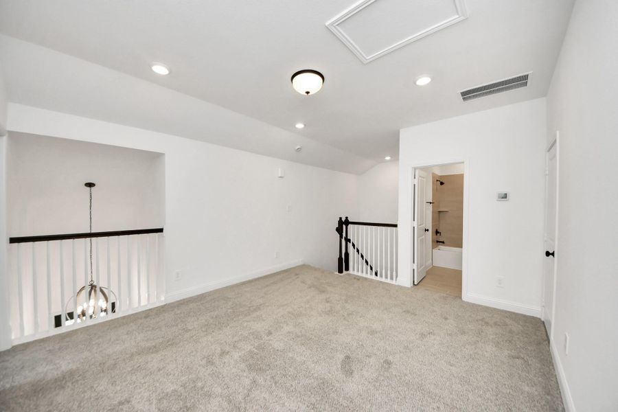 Spacious, unfurnished interior of a new home in Bridgeland: Signature Collection, Cypress (Image 29). Spacious, unfurnished interior of a new home in Bridgeland: Signature Collection, Cypress (Image 29).