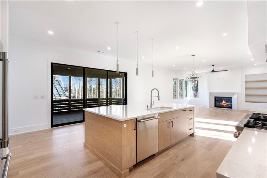 Furnished interior view inside a new home in Aster, Roswell (Image 13).
