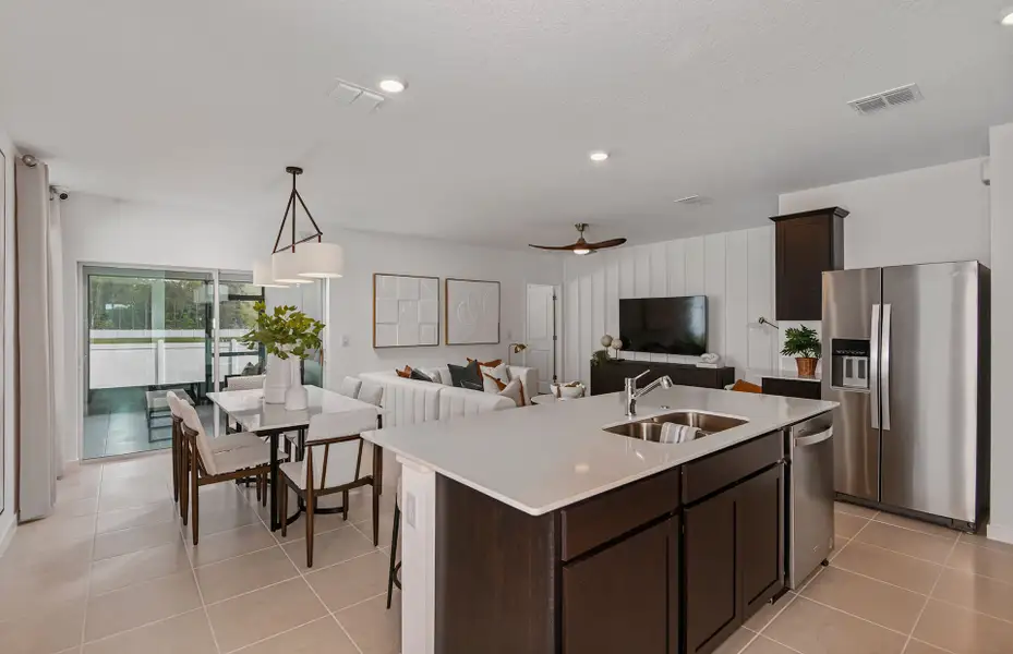 Furnished interior view inside a new home in Riversong, Parrish (Image 14).