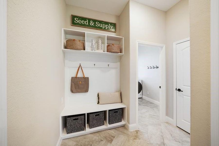 Furnished interior view inside a new home in Bridgeland, Cypress (Image 8).
