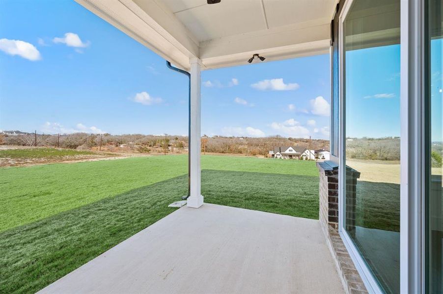 Exterior details and patio area of a home in Rocky Top Ranch, Reno (Image 4).
