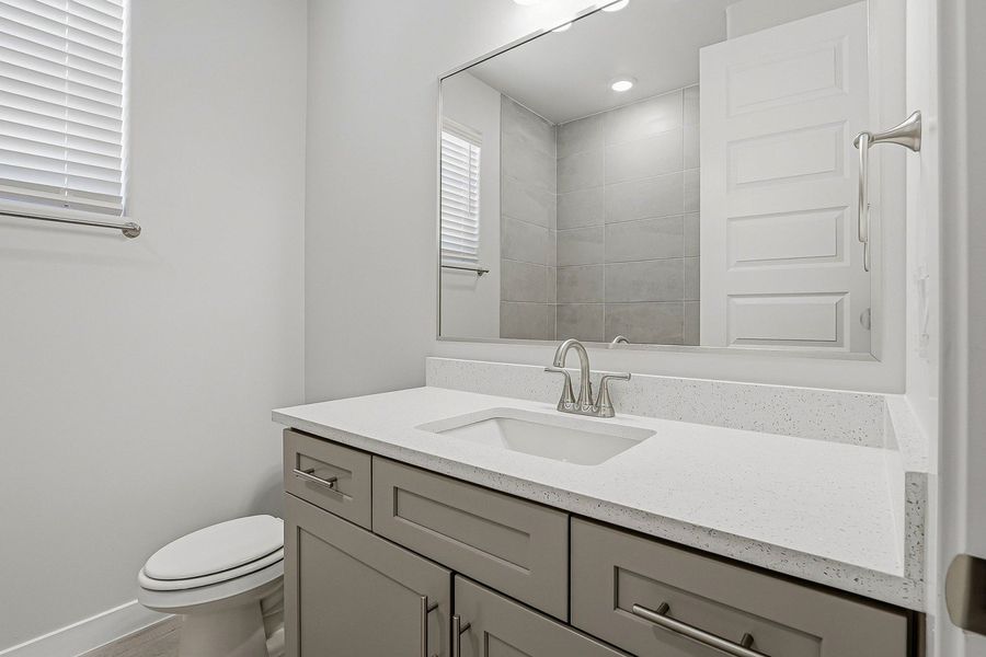 Furnished interior view inside a new home in Emerald Estates, El Paso (Image 11).