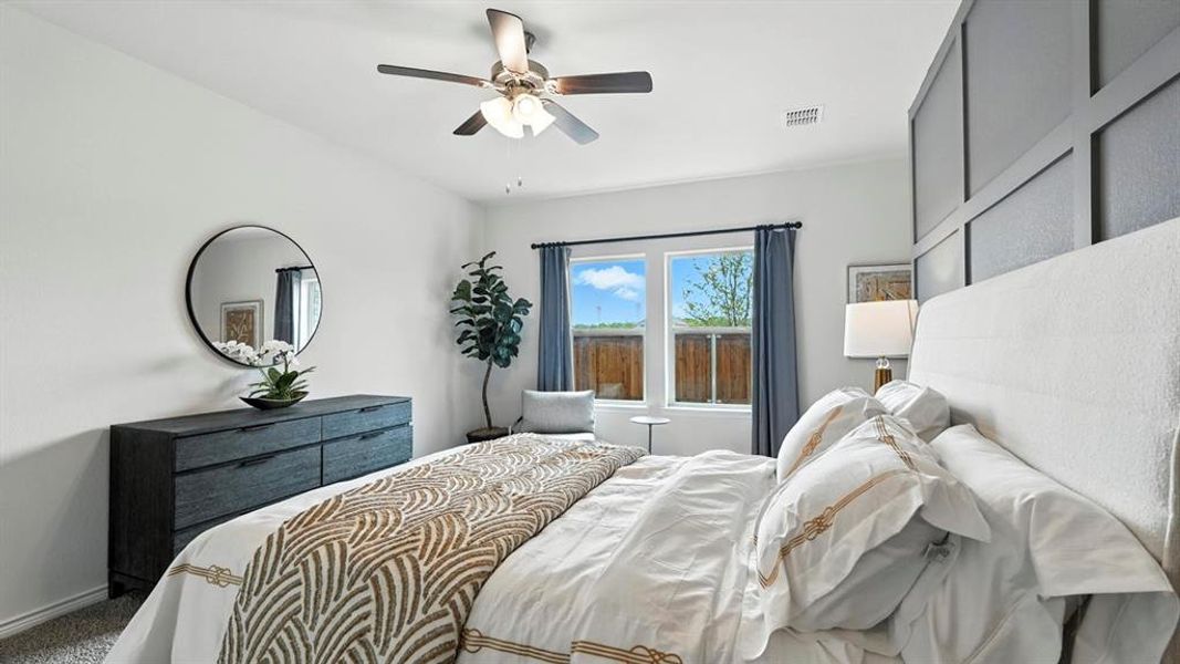 Furnished interior view inside a new home in Lilybrooke at Legacy Hills, Celina (Image 7).