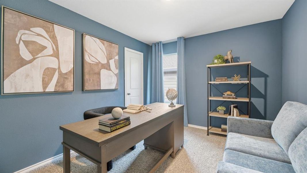 Furnished interior view inside a new home in Hickory Grove, Bridgeport (Image 22).
