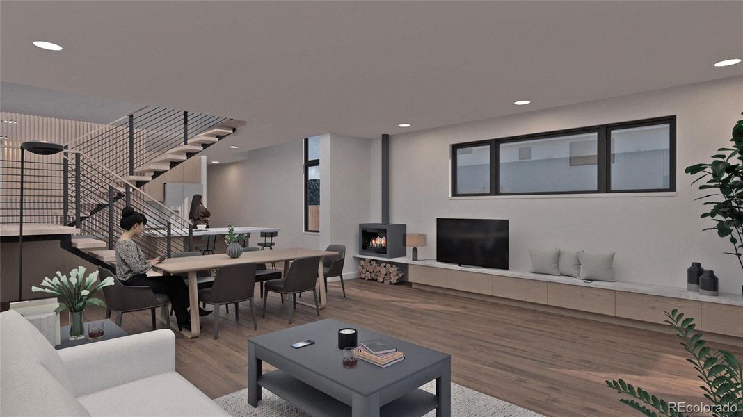 Furnished interior view inside a new home in , Buena Vista (Image 2). Furnished interior view inside a new home in , Buena Vista (Image 2).