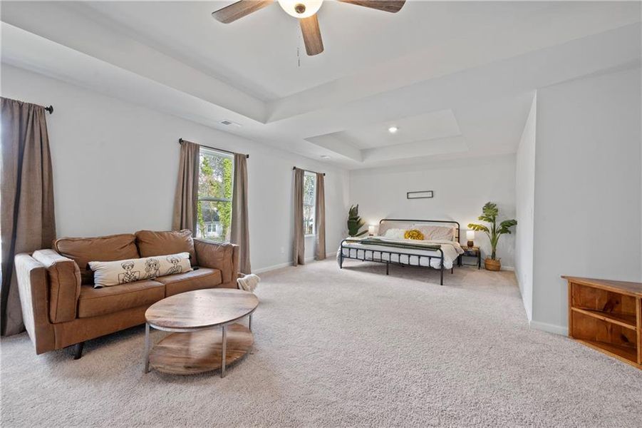 Furnished interior view inside a new home in Stephen's Landing, Loganville (Image 41). Furnished interior view inside a new home in Stephen's Landing, Loganville (Image 41).