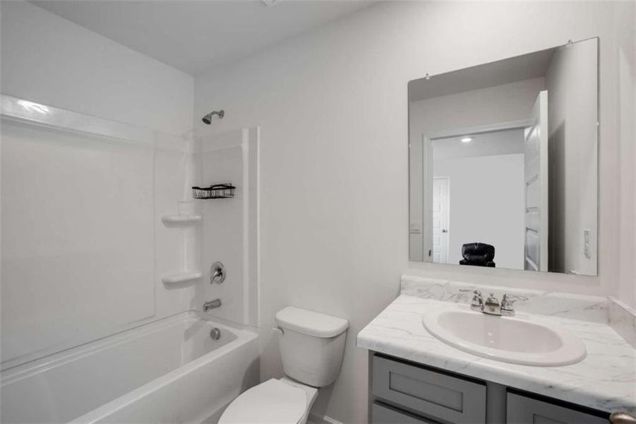 Furnished interior view inside a new home in Stillwater Springs, Dacula (Image 29). Furnished interior view inside a new home in Stillwater Springs, Dacula (Image 29).